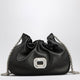 Roger Vivier Pilgrim Micro Bag In Black Leather