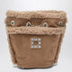 Roger Vivier Très Vivier Backpack In Suede And Shearling