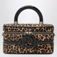 Roger Vivier Belle Vivier Vanity Bag Leopard Print Pony Skin