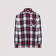 Celine Black And Red Cashmere Overshirt