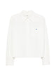 Celine Triomphe-Embroidered Denim Shirt