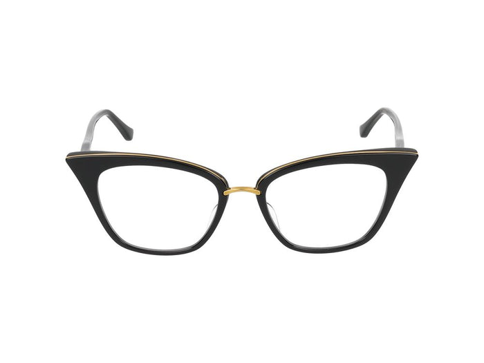 Dita Eyewear Eyeglasses Rebella Black/Yellow Gold 51/17/145