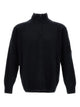 C.p.company Lambswool Grs Half Zip Sweater