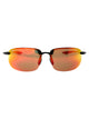 Maui Jim Hawaii Lava Matte Black Metal Sunglasses