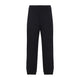 Lanvin Black Embroidered Logo Cotton Pants