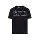 Lanvin Black Embroidered Logo Cotton T-Shirt