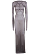Rick Owens "Temple Gown" Long Dress