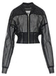 Rick Owens 'Dracucollar Cropped' Bomber Jacket