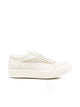 Rick Owens White Leather Sneaker