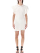Isabel Marant Etoile Orlane White Dress Embroidered With Circles
