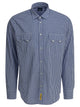 Bd Baggies Rodeo Blue Cotton Shirt