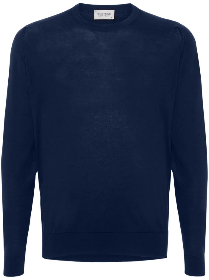 John Smedley "Rowland" Crewneck Long Sleeves Pullover