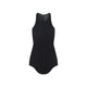 Rick Owens Black Basic Rib Cotton Tank Top