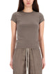 Rick Owens Tshirt In Cotone