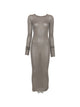 Rick Owens Ribbed Knit Dress