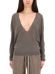 Rick Owens Maglia Extreme V Neck