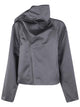 Rick Owens "Cropped Scarf Flight" Jacket