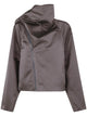 Rick Owens "Cropped Scarf Flight" Jacket