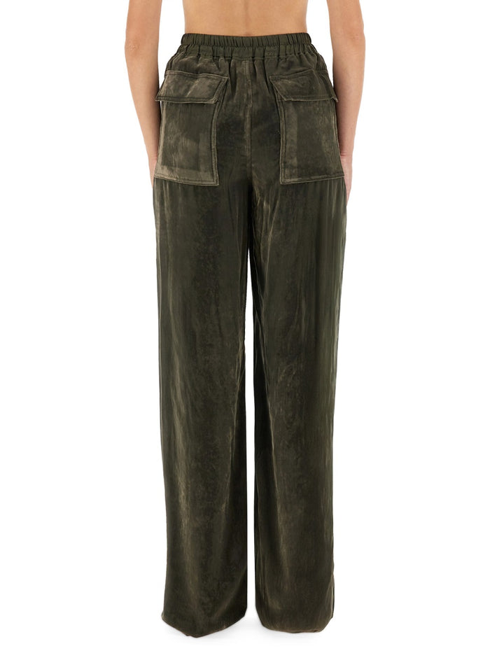 Rick Owens Green Dietrich Lounge Pants