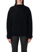 Rick Owens Rick Owens Al Black Heavy Wool Sweater