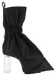 Rick Owens 'Pull On Cuffed Taquito' Ankle Boots