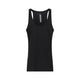 Rick Owens Black Pony Cotton Tank Top