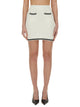 Self-Portrait Knitted Mini Skirt