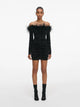 Self-Portrait Chiffon Mini Dress