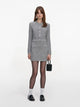 Self-Portrait Fluffy Knit Mini Skirt