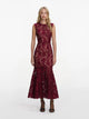 Self-Portrait Guipure Lace Midi Dress