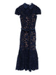 Self-Portrait Self-Portrait Guipure Lace Midi Dress
