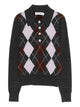 Self-Portrait Self-Portrait Argyle Knit Jumper