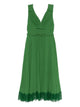 Self-Portrait Self-Portrait Bow Pleated Dress