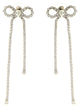 Self Portrait 'Crystal Droplet Bow' Earrings