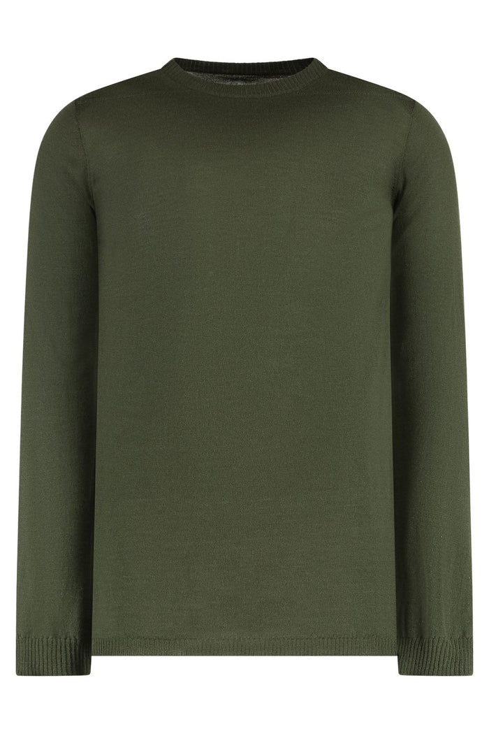 Rick Owens Virgin Wool Crew-Neck Sweater