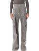 Rick Owens Rick Owens Cargobelas Black Poplin Pants
