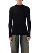 Rick Owens Rick Owens Ribbed Lupetto Wool Turtleneck Sweater