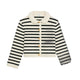 Celine Cardigan Jacket Striped Wool