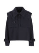 Celine Epaulette-Detail Storm-Flap Jacket