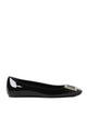 Roger Vivier Quadrata Trompette Ballerinas