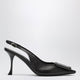 Roger Vivier Viv In The City Nappa Leather Slingbacks Black