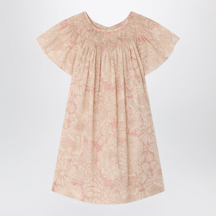 Bonpoint Arlene Pink Dress In Liberty Fabric