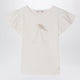 Bonpoint Emila White Cotton T-Shirt