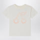 Bonpoint Cai White T-Shirt With Cherry Print