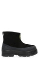 Stone Island Suede Ankle Boots