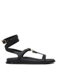 Alohas Black Cuerolite Sandals