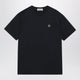 Stone Island Navy Blue Cotton T-Shirt With Slim Fit