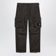 Stone Island Grey Cotton Cargo Trousers