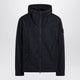 Stone Island Navy Blue Cotton Zip-Up Jacket