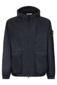 Stone Island Light Jacket With Hood And Practical Pockets
